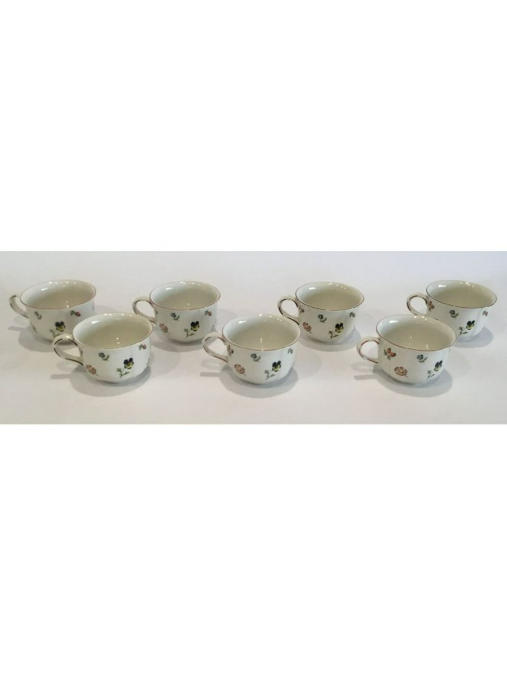 Villeroy & Boch Petite Fleur Tea cups - Set of 7